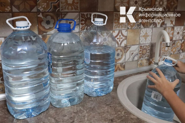 Воду в Алуште будут подавать только утром и вечером