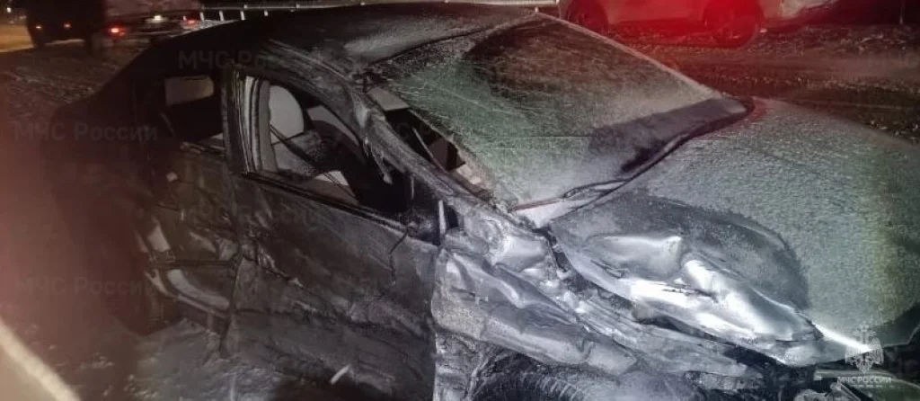 В Калужской области несколько человек пострадало в массовом ДТП