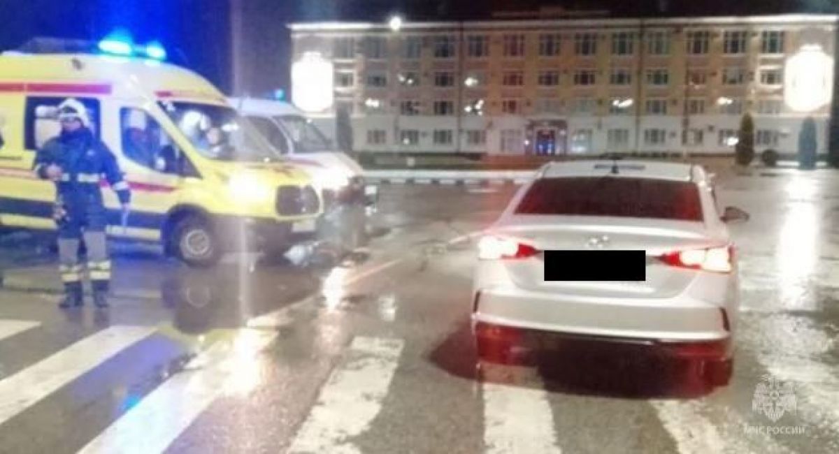 Иномарка сбила пешехода в Обнинске