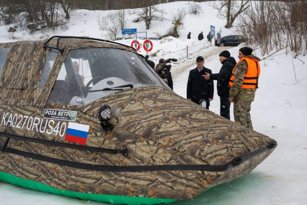 Шапша проверил переправу в Дугне