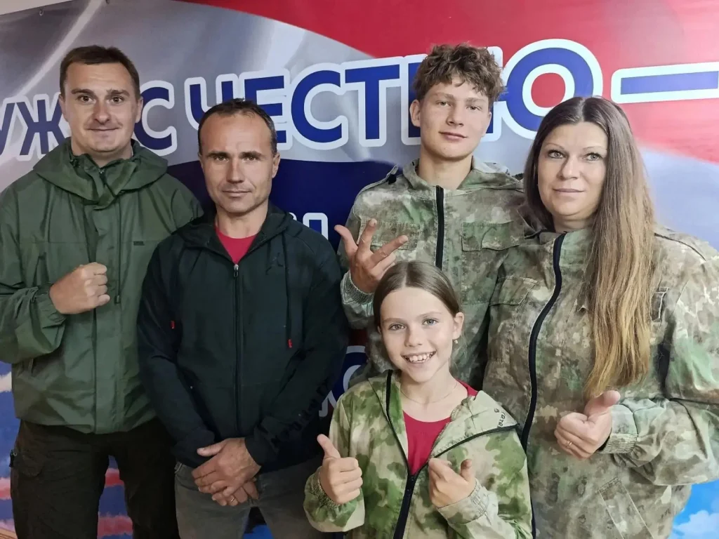 Семья Качан из Перемышля поедет на всероссийский финал «Семейной зарницы»