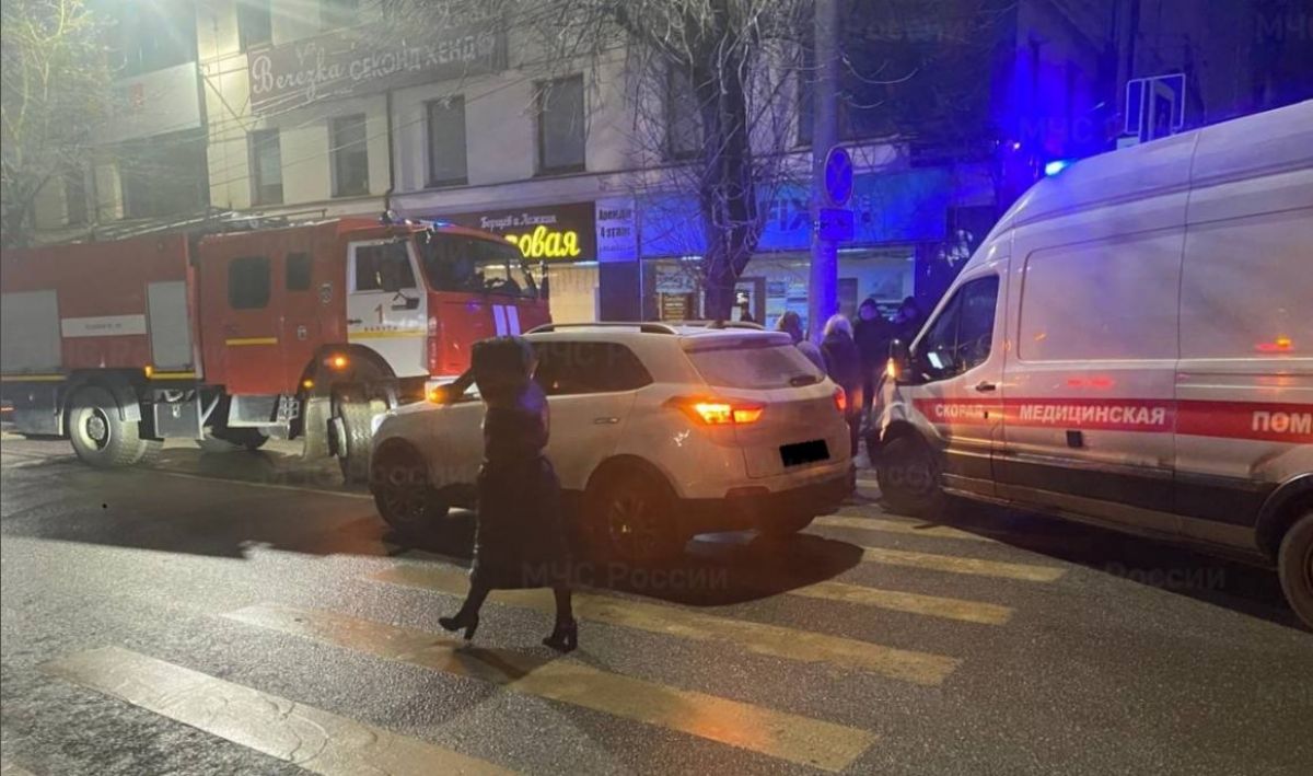 В Калуге пьяная водитель сбила женщину на пешеходном переходе