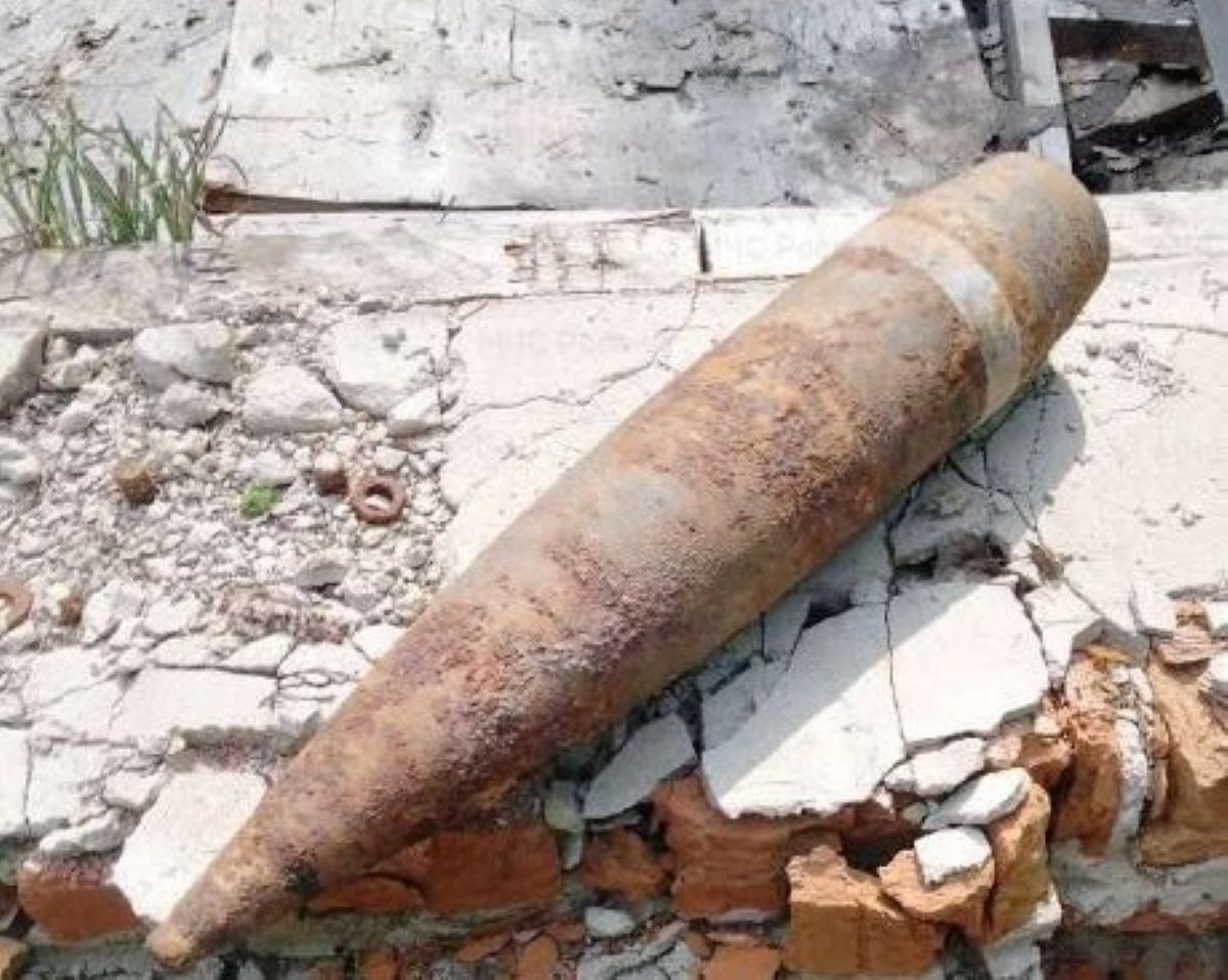 В Калуге обезвредили артиллерийский снаряд