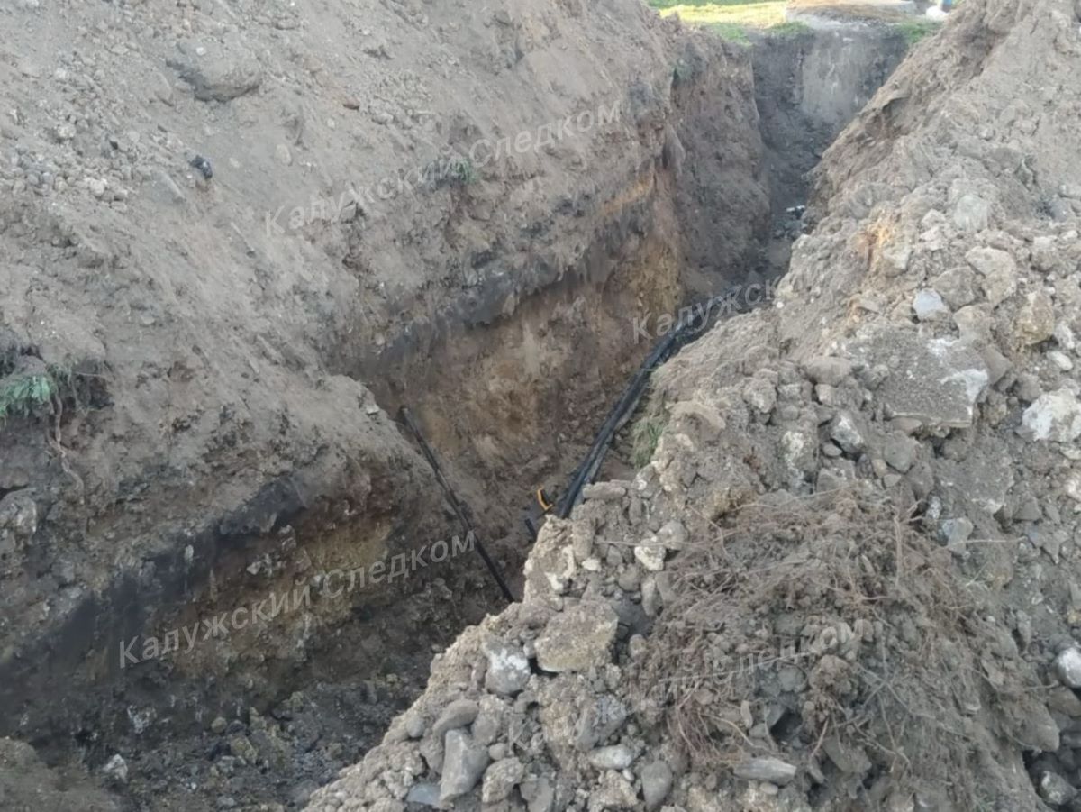 Начальник участка «Калугаоблводоканала» получил условный срок за погребенного заживо подчиненного