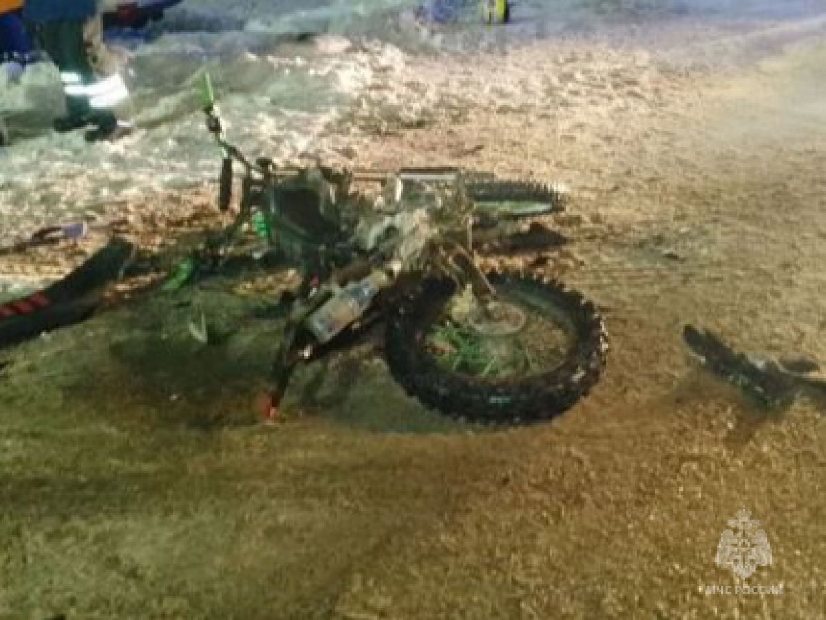 Иномарка и мотоцикл столкнулись в Обнинске: есть пострадавший