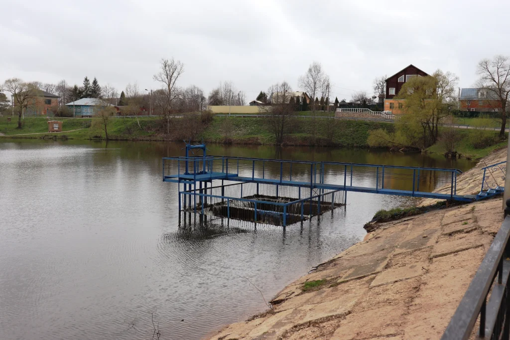 В Мещовске понизят уровень воды в реке