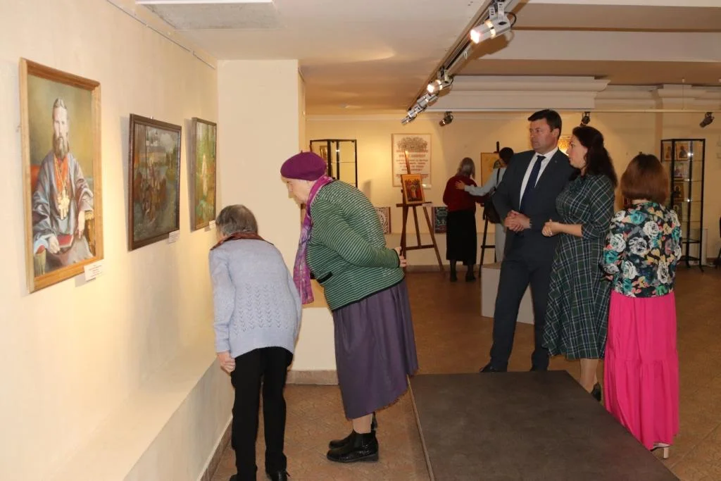Открылась выставка «Святые заступники Земли Калужской»