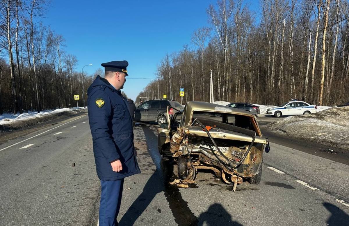 На калужской трассе погиб водитель - возбуждено уголовное дело