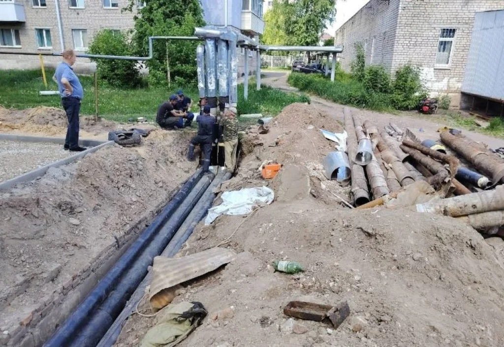 В Людиновском округе обновляют теплосети по программе энергосбережения
