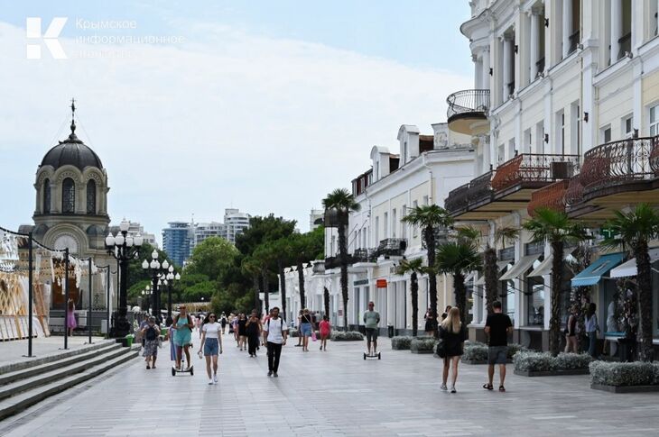 С начала года Крым посетили 564 тыс. туристов