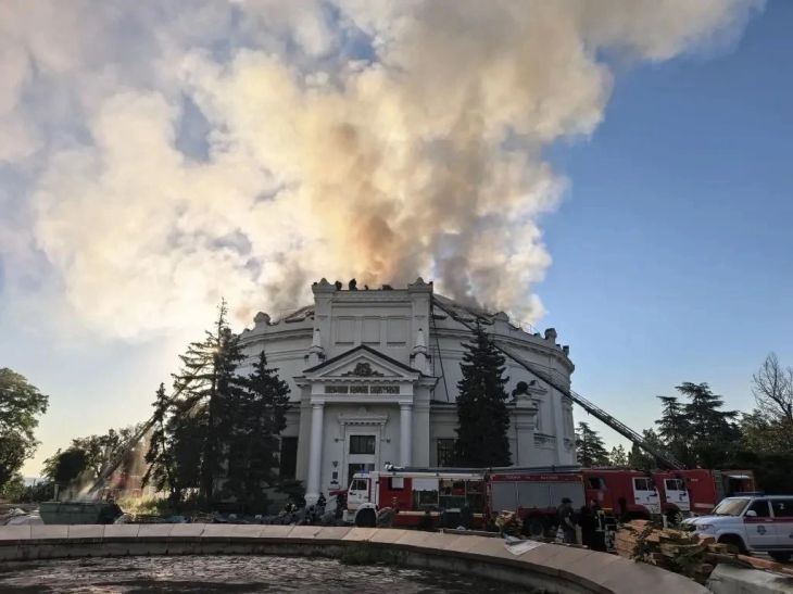 Панорама "Оборона Севастополя" сильно повреждена после удара беспилотником
