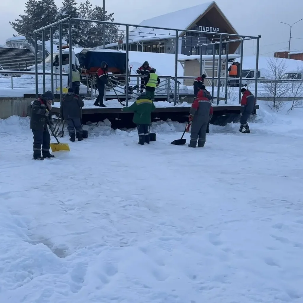 В Калуге Яченское водохранилище готовят к Крещению
